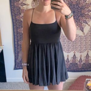 charcoal grey Romper